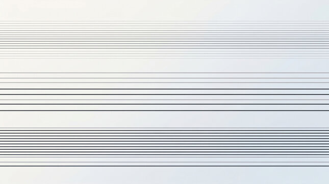 Clean White Striped Pattern Wallpaper with Thin Horizontal Geometric Lines