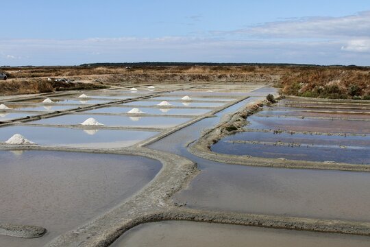 Les marais salants de Gu&eacute;rande en Loire-Atlantique