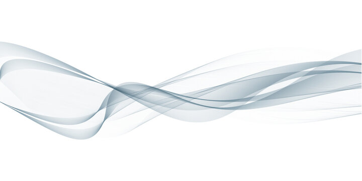Abstract wave lines background with grey smooth curve movement vector, futuristic dynamic wavy swirl flowing pattern, digital technology twisted particles, undulate energy concept, PNG illustration.