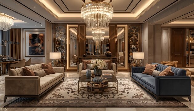 A modern and trending living room design