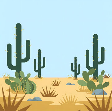 cactus in the desert