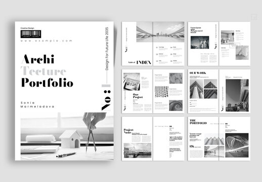 Architecture Portfolio Layout