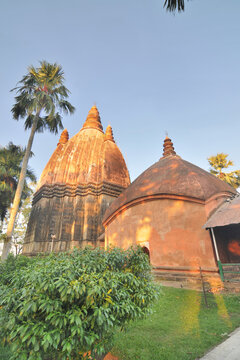  Hindu temples of Sivadol in Sivasagar, in the Indian state of Assam with  the tallest tower in India 