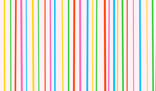 Seamless Multicolored vertical stripes pattern texture background