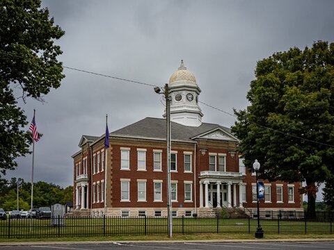 Ballard County Courthouse Exterior in Wickliffe Kentucky