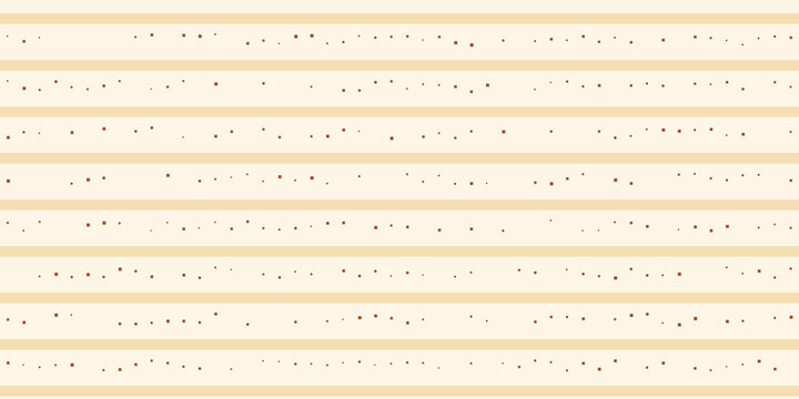 Seamless Yellow horizontal dashed lines pattern texture background