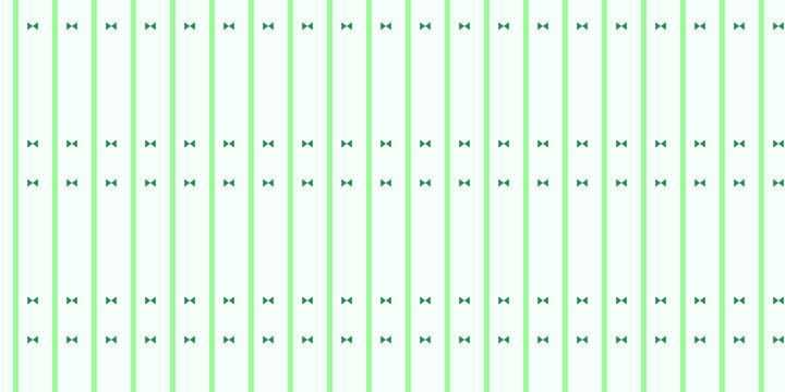 Seamless Green vertical stripes and dashed lines pattern texture background