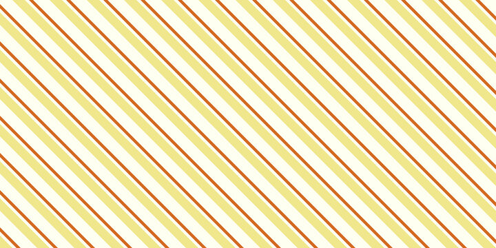 Seamless Yellow diagonal stripes pattern texture background