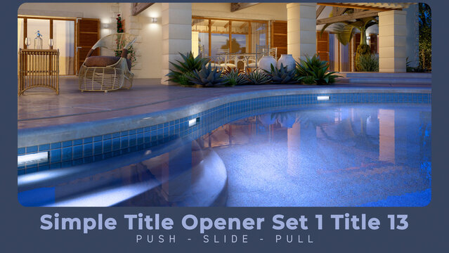 Simple Title Opener Set 1 Title 13