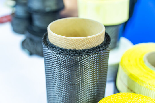 Carbon fiber rolled weave composite material industry