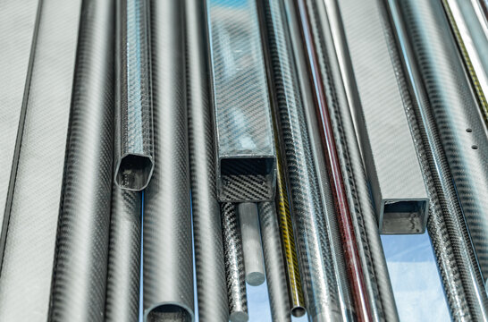 Carbon fiber composite raw material tubes