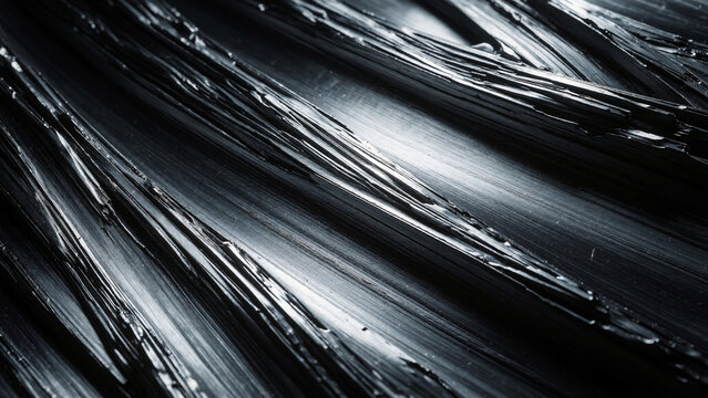 Brushed titanium metal abstract texture