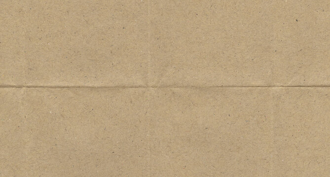 Brown Kraft Paper Texture Background for Design and Packaging