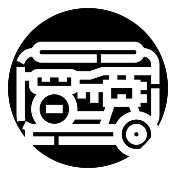 Portable electric generator providing reliable backup power for emergency outages and off grid use, symbolizing standby energy, mobile power, and electrical independence