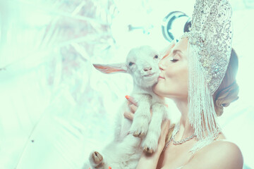Obraz premium Tender fairy-tale scene