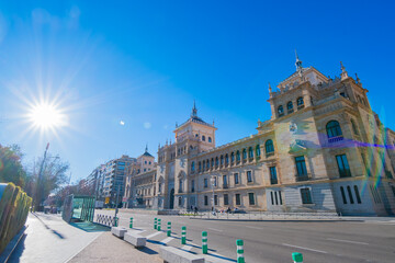 Obraz premium Cityscape of Valladolid (Spain)
