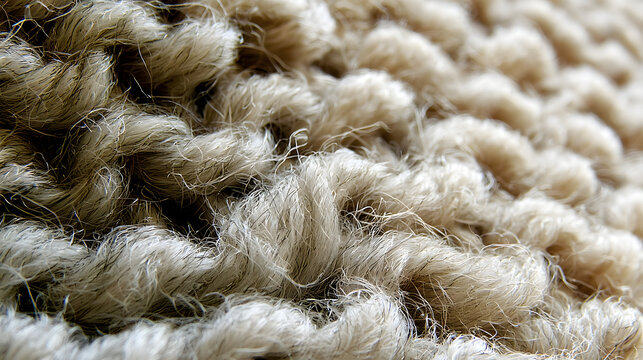 A textured wool fabric close-up for use in textile design and craft projects