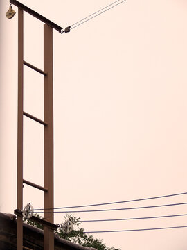 NYC Queens Clothesline Ladder and Pulleys 2009