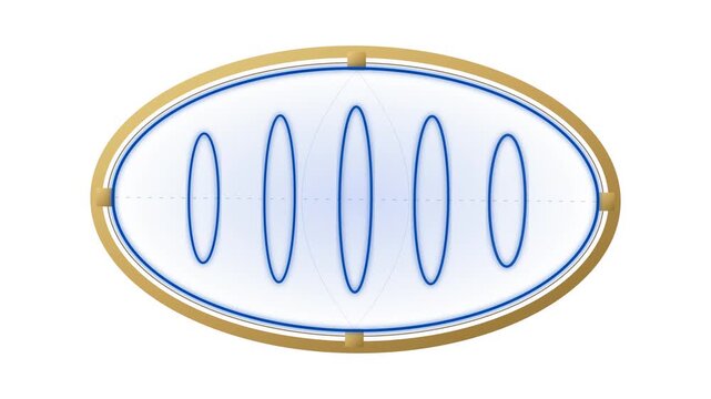 Superconducting Microwave Cavity Resonator with Cobalt and Brass Harmonic Electromagnetic Standing Wave Nodes