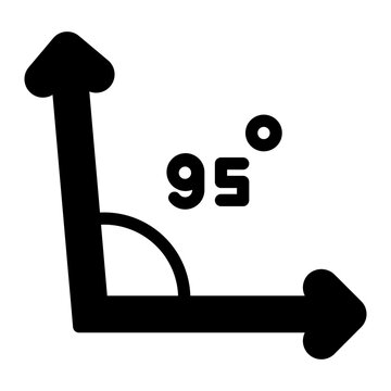 ninety five glyph icon