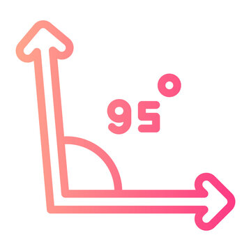 ninety five gradient icon