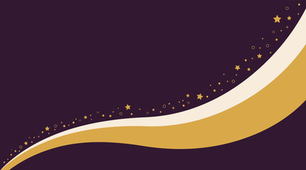 Elegant new year 2027 celebration background vector with shimmering gold and silver curves perfect for festive designs and holiday greetings © MstFatema