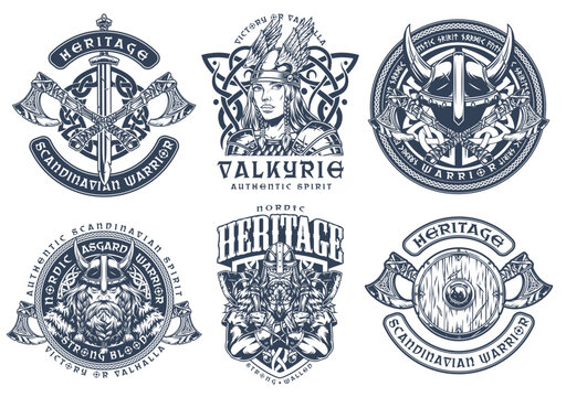 Each design uses bold