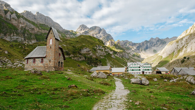 Majestic Meglisalp hike in Appenzell Switzerland with stunning mountain views