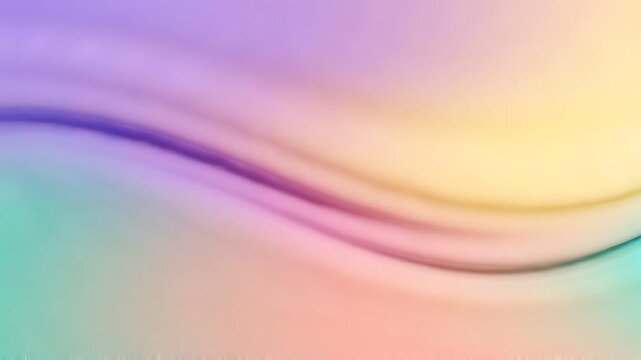 Pastel gradient liquid wave abstract background, soft fluid motion