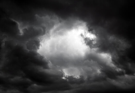 Dramatic Storm Clouds Background
