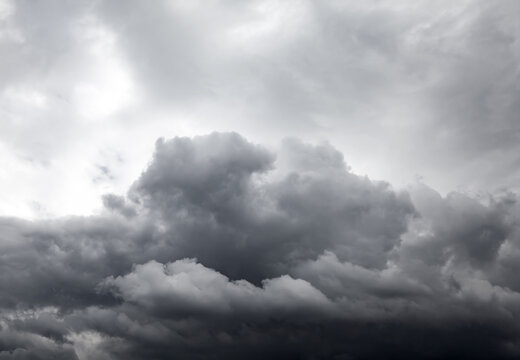 Dramatic Storm Clouds Background