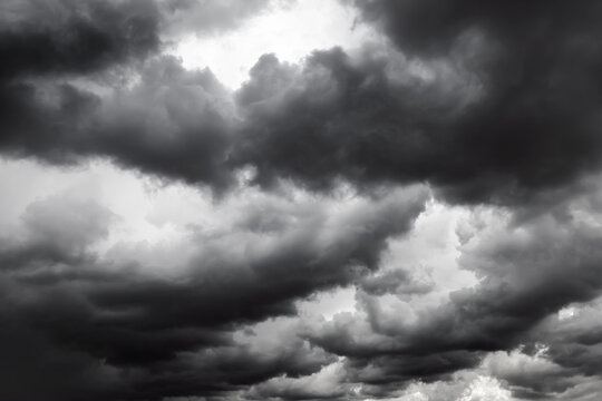 Dramatic Storm Clouds Background