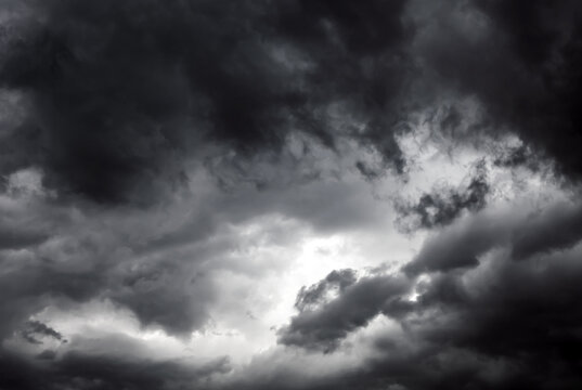 Dramatic Storm Clouds Background