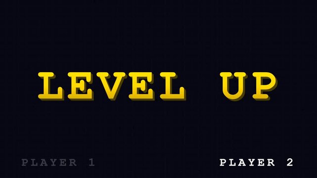 Digital Achievement Interface Featuring Retro Arcade Style Typography For Video Game Progress And Competitive Multiplayer Gaming Experience