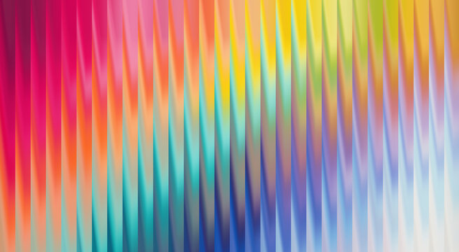 Vibrant multicolored abstract background with rainbow vertical stripes in bright smooth gradient