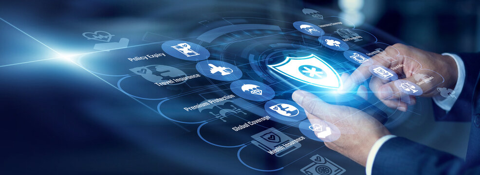 Policy actuary reviewing claims on a mobile phone for advanced InsurTech across a financial world map, analyzing digital risk models on a bright Virtual screen providing faster coverage.