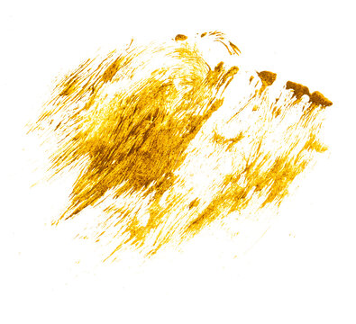 Wet mud, texture isolated on white transparent background, top view.