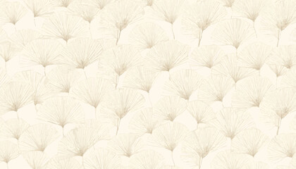Obraz premium Soft Cream White Quilted Fabric Texture Background with Elegant Padded Pattern