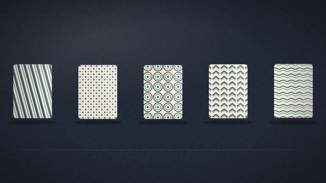 Animated Flashcard Flip Study Cards Animation Motion Graphic