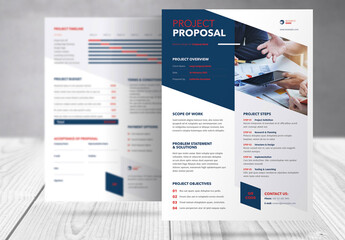 Two Page Proposal Business Template