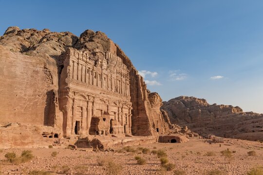 Royal Tombs, Nabataean City Petra, near Wadi Musa, Jordan