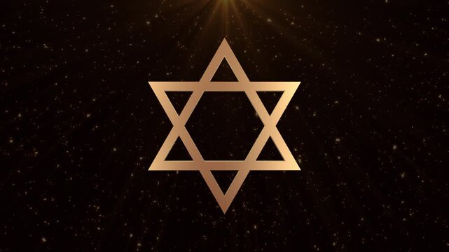 Star of David Background Loop