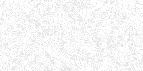 White minimal white paper topography map creative discovery spiral wave grid stripe line map topography textile fabric design. vector geographic contour mounted map background. © haven lklkj11