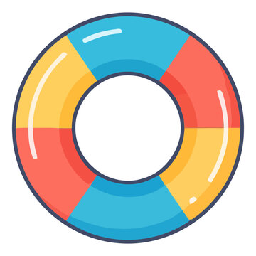 Colorful Swimming Ring