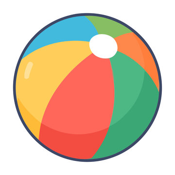Colorful Beach Ball