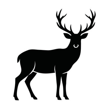 Majestic Deer Silhouette