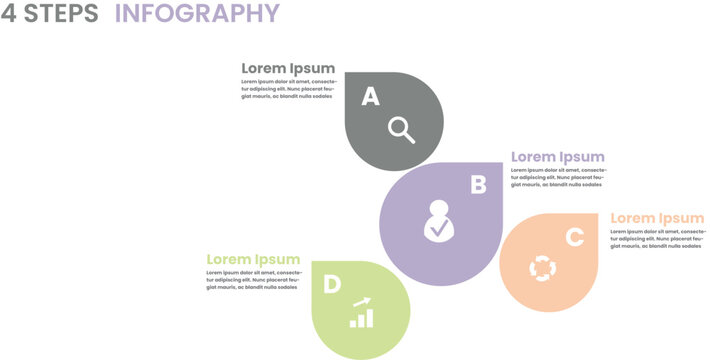  Infographic template illustration vector