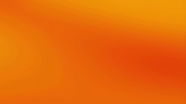 Smooth orange gradient background with slow shifting color fields blending warm tones of yellow and red. Animated backdrop combines smooth gradient with visible depth.