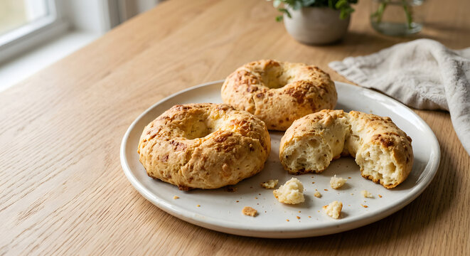 Paraguayan Chipa Cheese Bread Rings With Gent