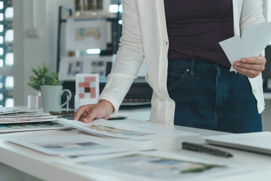 Architect could develop a concept for the design house in modern office.